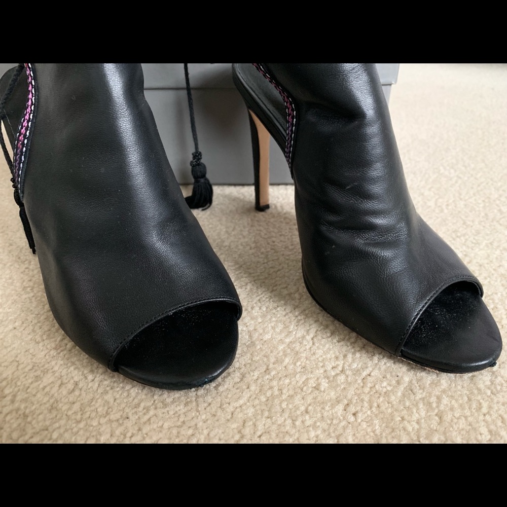 Peep Toe Booties - image 2